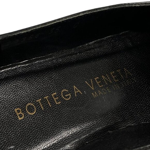 BOTTEGA VENETA - Black Patent Leather Women's Shoes 132-081325 - Picture 5 of 6